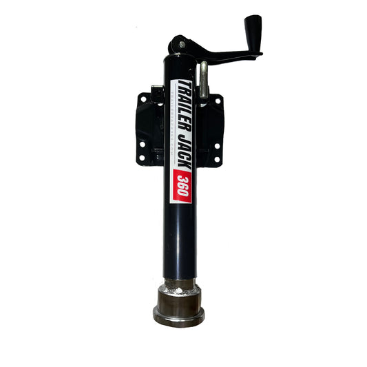 Trailer Jack 360 Lite - Trailer Transfer Jack - 1000lb Capacity - Black